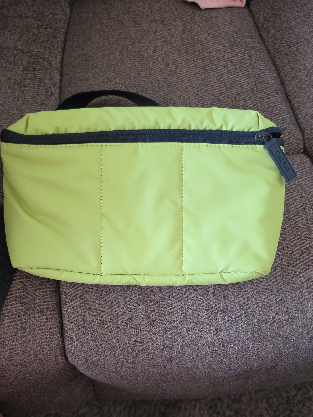 Calpak Lime Green Belt Bag